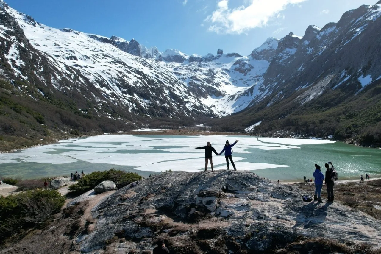 Excursión trekking Laguna Esmeralda Ushuaia