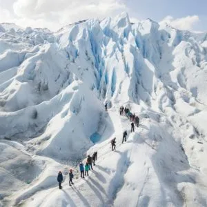Trekking sobre el Hielo